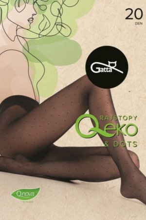 GATTA Q-EKO & DOTS - 01 Rajstopy  20 DEN