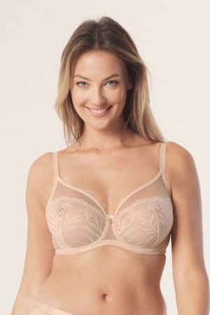 MEFEMI BY NIPPLEX Biustonosz Petra Soft beżowy