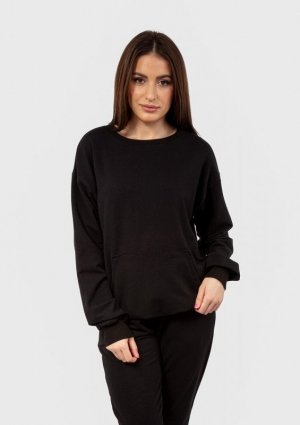 D Karen Bluza DK-K-B2 CZARNY BAWEŁNA