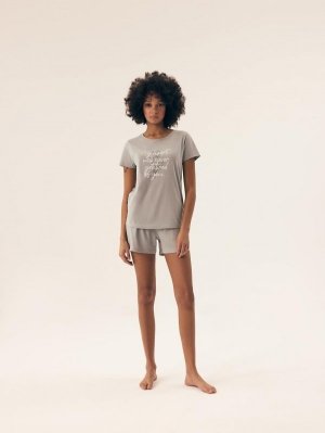 Esotiq Henderson PIŻAMA HENDERSON LADIES 42660 NATURALEZA