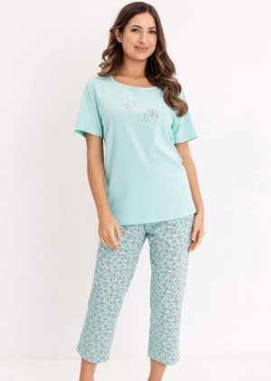 Regina PIŻAMA REGINA DAMSKA 736 ZIELONY