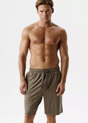 Atlantic SZORTY ATLANTIC NMB-039 WL26 BEŻOWY CIEMNY