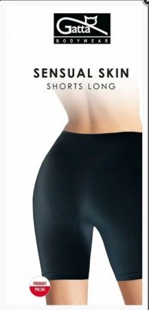 Gatta FIGI GATTA SHORTS LONG SENSUAL SKIN BLACK
