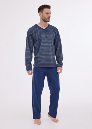 CORNETTE PIŻAMA MĘSKA VARIOUS 139/42 DR R.3XL-5XL
