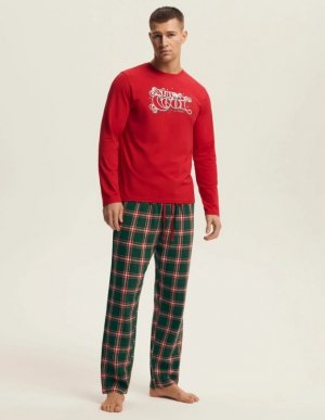 ESOTIQ & HENDERSON PIŻAMA MĘSKA NOUGAT 43459 DR