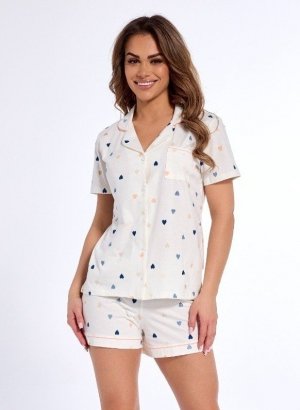 CORNETTE PIŻAMA DAMSKA 346/310 LOVE KR