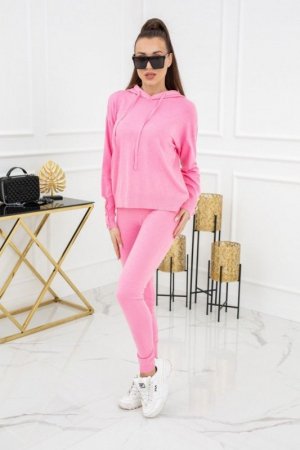 Vittoria Ventini Komplet dzianinowy Kim Pearl Buttons PU1121 Pink