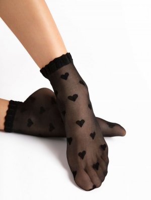 Fiore Skarpetki Kokoro 20 Den Black