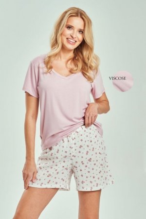 Taro Piżama Felicia 3514 Pudrowy Róż