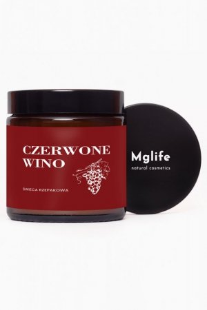 Mglife Świeca Czerwone Wino kosmetyki świeca zapachowa
