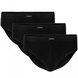 Atlantic Slipy classic 006 3-pak czarne