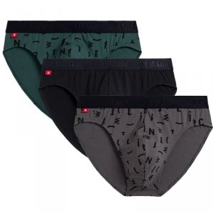 Atlantic Slipy 161 3-pak zie/cza/grf