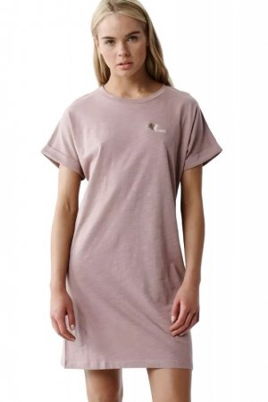 Atlantic Koszula nocna NLD 002 ciemnobeżowa