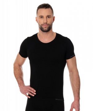 Brubeck Koszulka SS 00990A czarna