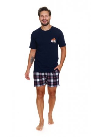 Doctornap Piżama męska PMB 7201 navy blue
