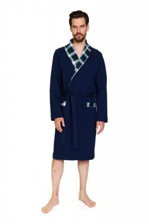 Doctornap Szlafrok męski SMW 7366 navy blue