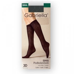Gabriella Podkolanówki Sima 521 nero