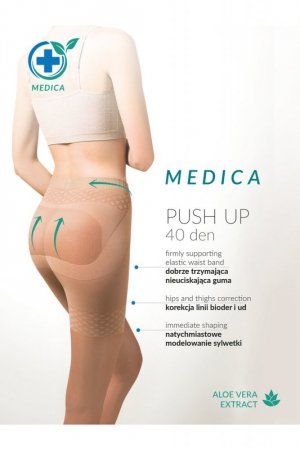 Gabriella Gabriella rajstopy 128 push up medica 40 den