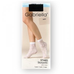 Gabriella Skarpetki Stars 527 czarne