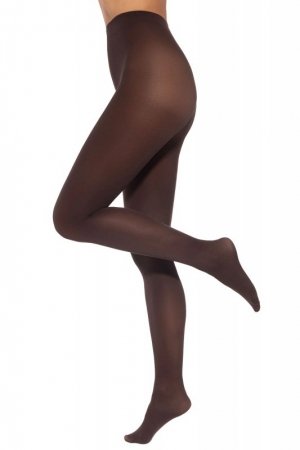 Gatta Rajstopy Gatta Wedel mikrofibra 40 den dark choco
