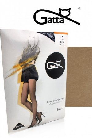 Gatta Rajstopy Laura 15 den lycra maxi golden