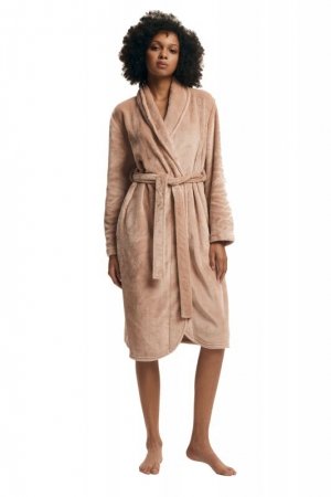 Esotiq-Henderson Szlafrok damski Dextra 43595 brzoskwiniowy