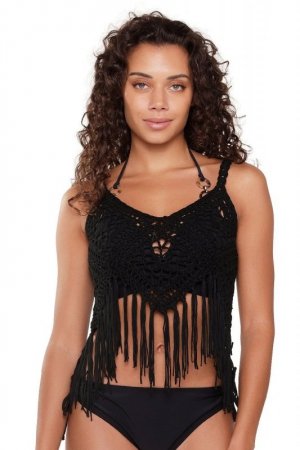 LingaDore Top plażowy 7223 czarny
