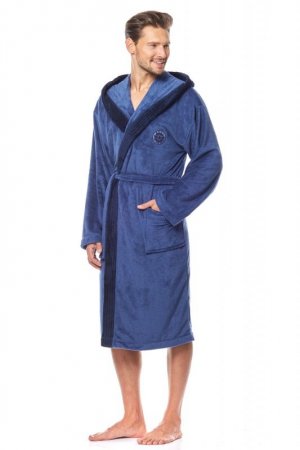 L-L Szlafrok George navy