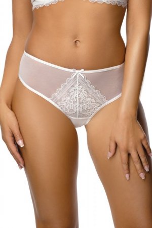 Mat Figi stringi Estelle 0198/4 białe