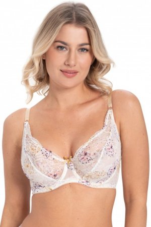 Samanta Biustonosz soft Vivian A144 ciasteczkowy