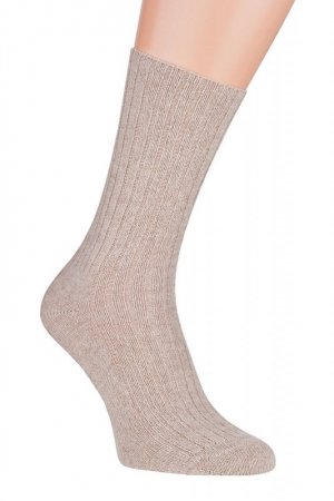 Skarpol Skarpety wełniane 53 beżowe