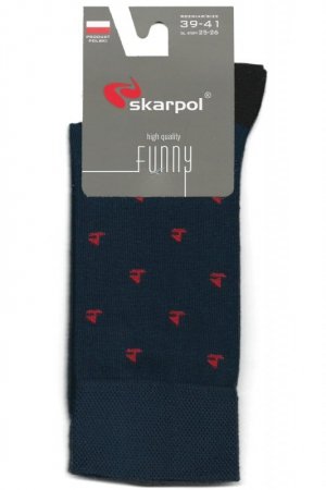 Skarpol Skarpety 80 łódka granatowe