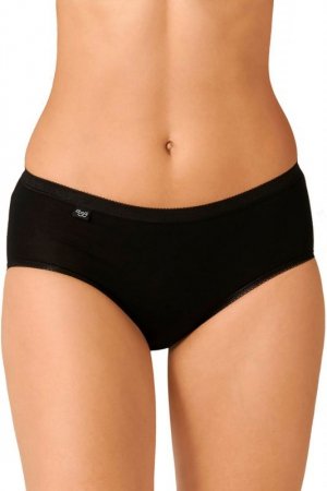 Sloggi Figi Basic Midi czarne