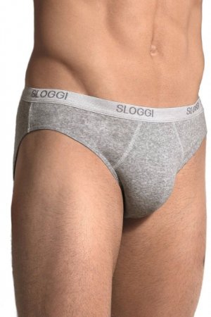 Sloggi Slipy Basic Mini melanż szary