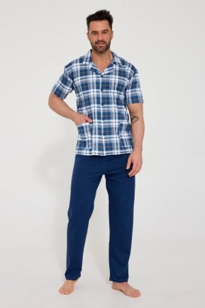 Piżama Cornette 318/60 kr/r M-2XL rozpinana męska