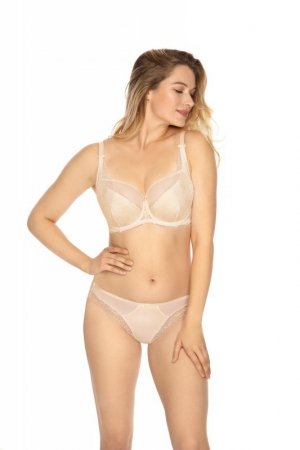 Biustonosz semi soft Gaia BS 931 Veronika Beżowy