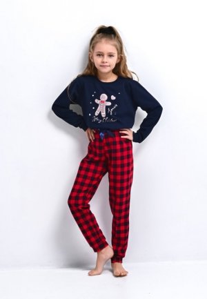Piżama Sensis Amma Kids Girls dł/r Christmas 110-128