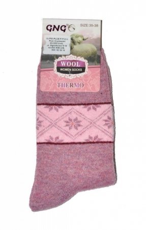 Skarpety GNG 5681 Thermo Wool Gwiazdki 35-42