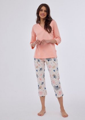 Piżama Cornette 389/389 Nina 3/4 M-2XL damska