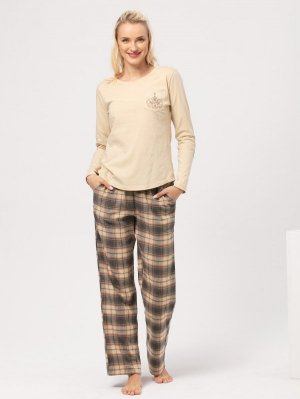 Piżama Key LNS 403 B24 Flanela dł/r S-XL