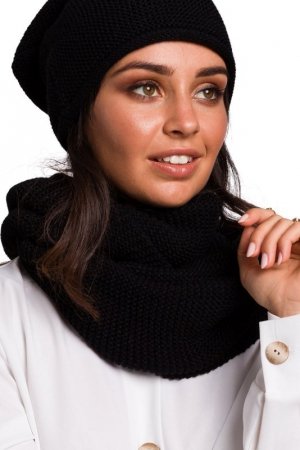 Be Knit BK042 Komin - czarny - WYSYŁKA 24H