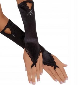 SoftLine Collection Gloves 7710 czarny rękawiczki - WYSYŁKA 24H