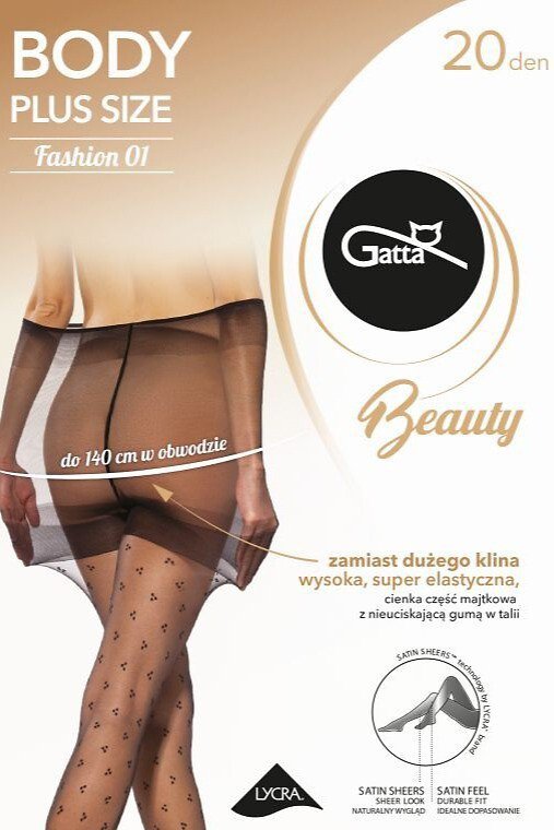 GATTA Rajstopy BODY PLUS SIZE 01
