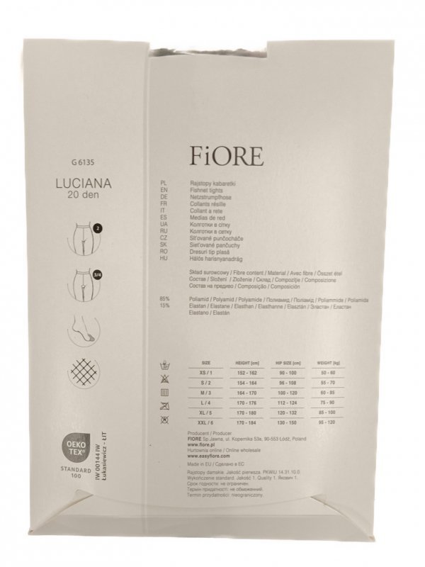 Fiore Rajstopy LUCIANA 20