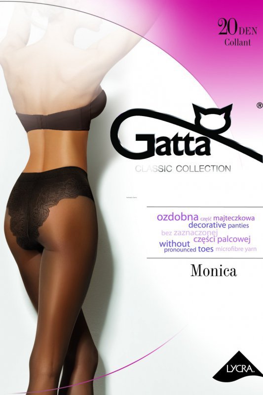 GATTA MONICA - RAJSTOPY MICROFIBRA 20 DEN-5