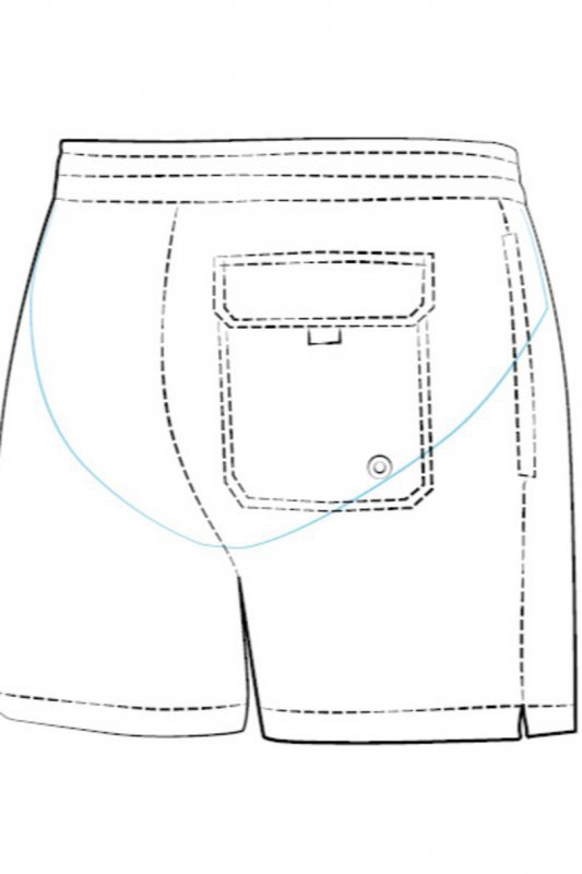 SELF SZORTY KĄPIELOWE MĘSKIE TRAVEL SHORTS – SM27N