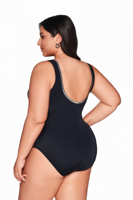 AVA SWIMWEAR STRÓJ KĄPIELOWY JEDNOCZĘŚCIOWY SKJ 62 BLACK