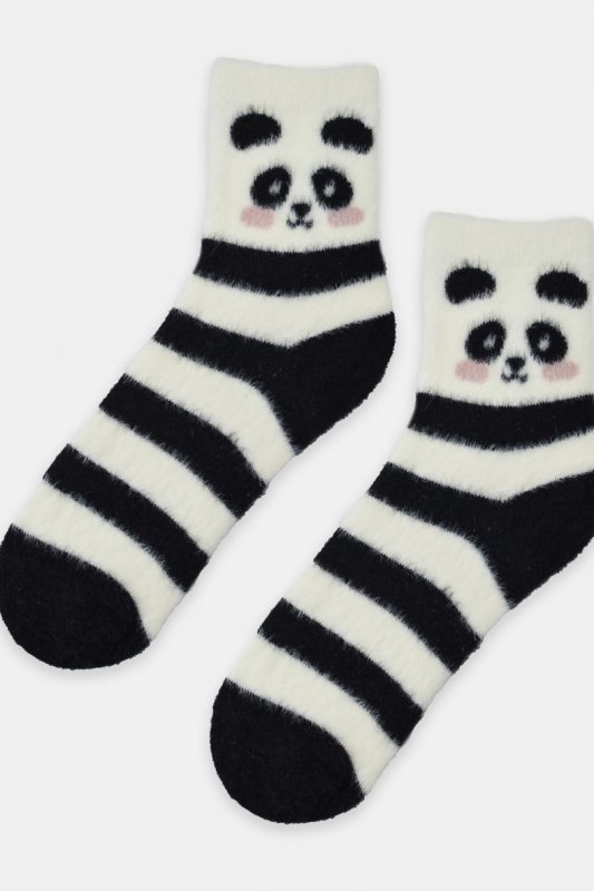 NOVITI SKARPETY PUCHATE PANDA SB093
