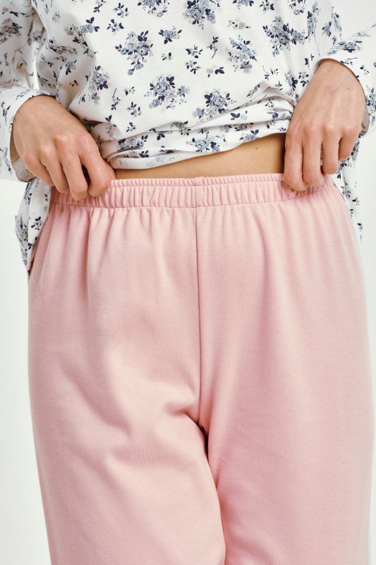 TARO 3451 PIŻAMA DAMSKA DŁUGA MARTINA M-XL