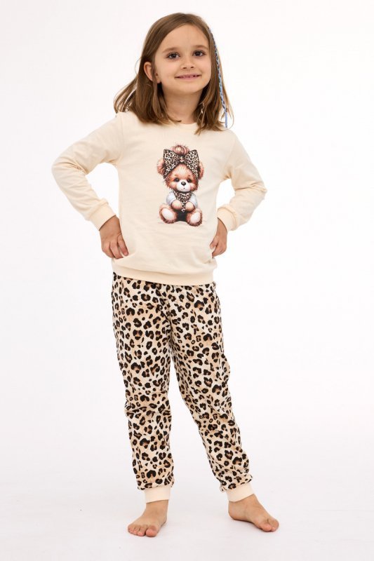 CORNETTE PIŻAMA GIRL KIDS DR 594/191 PANTHER